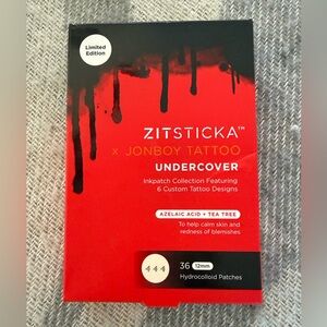 NIB ZitSticka x Jonboy Tattoo Undercover Hydrocolloid Patches 36 In Box